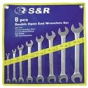 Набор ключей гаечных рожковых S&R 6шт (6х7-16х17мм)