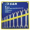 Набор ключей гаечных рожковых S&R 6шт (8х10-21х23мм)