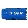 Биметаллическая кольцевая пила S&R 24 х 38