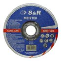 Круг отрезной по металлу и нержавеющей стали S&R Meister A 60 S BF 125x1,0x22,2