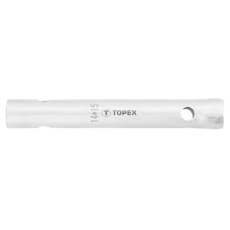 Ключ TOPEX торцевой двухсторонний трубчатый 14 х 15 мм