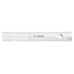 Ключ TOPEX торцевой двухсторонний трубчатый 16 х 17 мм