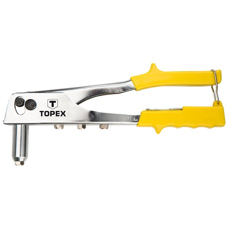 Заклепочник TOPEX для заклепок алюминиевых 2.4, 3.2, 4.0, 4.8 мм