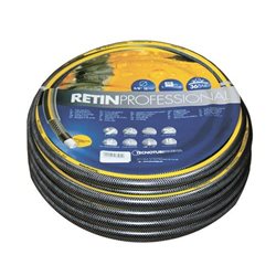 Шланг садовый Tecnotubi Retin Professional для полива диаметр 3/4 дюйма, длина 15 м (RT 3/4 15)