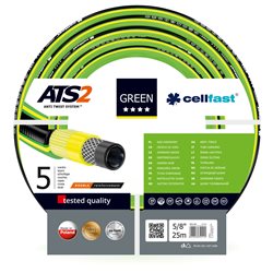 Шланг садовый Cellfast Green ATS2 для полива диаметр 5/8 дюйма, длина 25 м (GR 5/8 25)