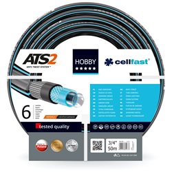 Шланг садовый Cellfast Hobby для полива диаметр 3/4 дюйма, длина 50 м (HB 3/4 50)