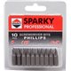 Бита SPARKY 20009720509  Phillips набор (10шт.) PH 3/25 мм