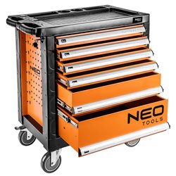 Тележка для инструмента NEO, 6 ящиков, 770x460x870 мм, грузоподъемность 200 кг